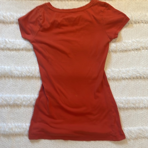 Soffe shorts black cheer & tee top tangerine orange XS - Picture 12 of 16